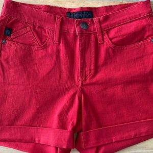 NWOT Rock & Republic Red Denim Shorts - size 8